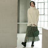 【WEB限定】ミドルゲージタートルネックニット | coen【women】 | 詳細画像17