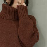 【WEB限定】ミドルゲージタートルネックニット | coen【women】 | 詳細画像31