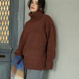 【WEB限定】ミドルゲージタートルネックニット | coen【women】 | 詳細画像32