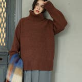 【WEB限定】ミドルゲージタートルネックニット | coen【women】 | 詳細画像33