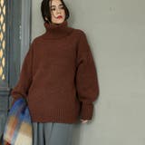 【WEB限定】ミドルゲージタートルネックニット | coen【women】 | 詳細画像34
