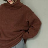 【WEB限定】ミドルゲージタートルネックニット | coen【women】 | 詳細画像35