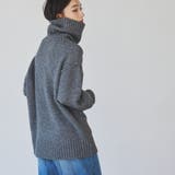 【WEB限定】ミドルゲージタートルネックニット | coen【women】 | 詳細画像6