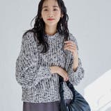 カスリネップヤーンミックスカラーニット | coen【women】 | 詳細画像16