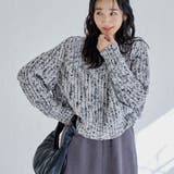 カスリネップヤーンミックスカラーニット | coen【women】 | 詳細画像17
