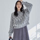 カスリネップヤーンミックスカラーニット | coen【women】 | 詳細画像18