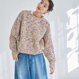 カスリネップヤーンミックスカラーニット | coen【women】 | 詳細画像2