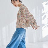 カスリネップヤーンミックスカラーニット | coen【women】 | 詳細画像3