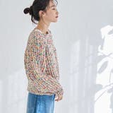 カスリネップヤーンミックスカラーニット | coen【women】 | 詳細画像5