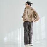 ケーブルハーフジップニット | coen【women】 | 詳細画像11