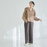 ケーブルハーフジップニット | coen【women】 | 詳細画像14