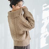 ケーブルハーフジップニット | coen【women】 | 詳細画像6