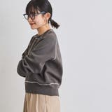 配色ステッチスウェットライクニット | coen【women】 | 詳細画像12