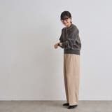 配色ステッチスウェットライクニット | coen【women】 | 詳細画像15