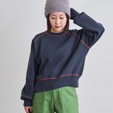 配色ステッチスウェットライクニット | coen【women】 | 詳細画像33