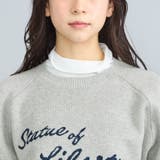 メッセージロゴジャガードニット | coen【women】 | 詳細画像30