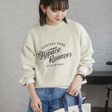 OFF WHITE | メッセージロゴジャガードニット | coen【women】