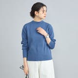 総針モックネックニット | coen【women】 | 詳細画像1 