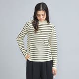 総針モックネックニット | coen【women】 | 詳細画像2 