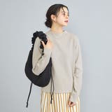 LT.GRAY | 総針モックネックニット | coen【women】