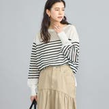 OFF WHITE | サラコシアーボートネックニットソー | coen【women】