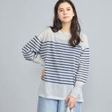 LT.GRAY | サラコシアーボートネックニットソー | coen【women】