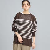 DK.BROWN | サラコシアーボートネックニットソー | coen【women】