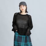 スパンコール＆ラメメッシュニット | coen【women】 | 詳細画像8 