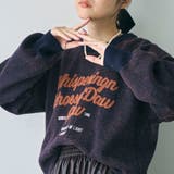 【もちフワ触感×1枚で映えるロゴデザイン】フェザーヤーンロゴジャガードニット | coen【women】 | 詳細画像24