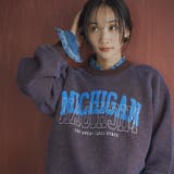 【もちフワ触感×1枚で映えるロゴデザイン】フェザーヤーンロゴジャガードニット | coen【women】 | 詳細画像31