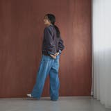 【もちフワ触感×1枚で映えるロゴデザイン】フェザーヤーンロゴジャガードニット | coen【women】 | 詳細画像8