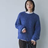 ミックスヤーンアゼ編みフェザータッチニット | coen【women】 | 詳細画像3