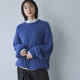 ミックスヤーンアゼ編みフェザータッチニット | coen【women】 | 詳細画像4