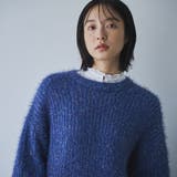 ミックスヤーンアゼ編みフェザータッチニット | coen【women】 | 詳細画像6