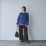 ミックスヤーンアゼ編みフェザータッチニット | coen【women】 | 詳細画像8