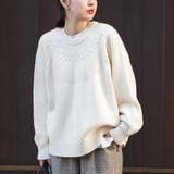 【ゆる×あったか/7色展開】キュウシンタンショクニット | coen【women】 | 詳細画像1