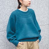 TURQUOISE | 【ゆる×あったか/7色展開】キュウシンタンショクニット | coen【women】