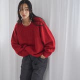 冬の褒められニット キュウシンライククルーネックニット | coen【women】 | 詳細画像2