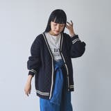 ケーブル編みVネックラインカーディガン | coen【women】 | 詳細画像3
