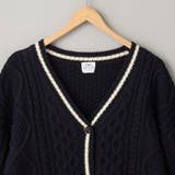 ケーブル編みVネックラインカーディガン | coen【women】 | 詳細画像19