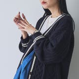 ケーブル編みVネックラインカーディガン | coen【women】 | 詳細画像5