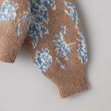 【ふんわりルーズなイマドキニット】ニュアンスフラワージャガードニット | coen【women】 | 詳細画像24