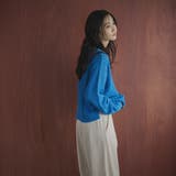 コットンアクリル透かし編みクルーネックニット | coen【women】 | 詳細画像5