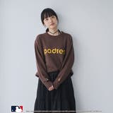 【スポーティ×ガーリー好バランス】MLB別注ワンポイントロゴクルーネックニット | coen【women】 | 詳細画像10