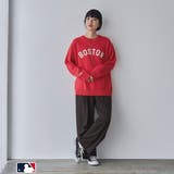 【スポーティ×ガーリー好バランス】MLB別注ワンポイントロゴクルーネックニット | coen【women】 | 詳細画像16