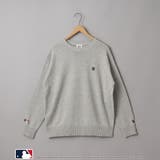 【スポーティ×ガーリー好バランス】MLB別注ワンポイントロゴクルーネックニット | coen【women】 | 詳細画像25