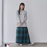 【スポーティ×ガーリー好バランス】MLB別注ワンポイントロゴクルーネックニット | coen【women】 | 詳細画像8
