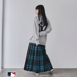 【スポーティ×ガーリー好バランス】MLB別注ワンポイントロゴクルーネックニット | coen【women】 | 詳細画像9