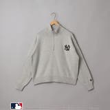 【1枚で着映え】MLB別注ワンポイントロゴハーフジップニット | coen【women】 | 詳細画像17