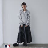 【1枚で着映え】MLB別注ワンポイントロゴハーフジップニット | coen【women】 | 詳細画像5